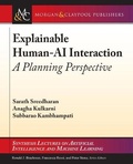 Cover: Explainable Human-AI Interaction - Morgan & Claypool Publishers