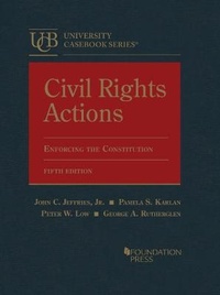 Enlarge image Cover: Civil Rights Actions - West Academic Press