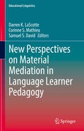 Cover: New Perspectives on Material Mediation in Language Learner Pedagogy - Springer