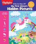 Cover: Write-On Wipe-Off My First Unicorn Hidden Pictures - Highlights Press