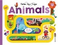 Cover: Follow your finger - Animals - Really Decent Books