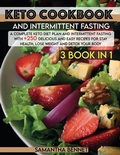 Cover: Keto Cookbook and Intermittent Fasting - Samantha Bennet