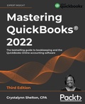 Cover: Mastering QuickBooks (R) 2022 - Packt Publishing