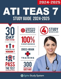 Enlarge image Cover: ATI TEAS 7 Study Guide - Spire Study System