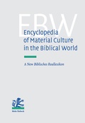 Cover: Encyclopedia of Material Culture in the Biblical World - Mohr Siebeck