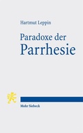 Cover: Paradoxe der Parrhesie - Mohr Siebeck
