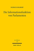 Cover: Die Informationsfunktion von Parlamenten - Mohr Siebeck