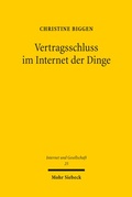 Abbildung von: Vertragsschluss im Internet der Dinge - Mohr Siebeck