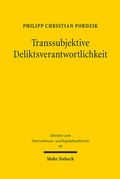 Bild: Transsubjektive Deliktsverantwortlichkeit - Mohr Siebeck