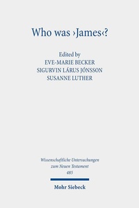 Abbildung von: Who was 'James'? - Mohr Siebeck