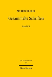 Abbildung von: Gesammelte Schriften - Mohr Siebeck