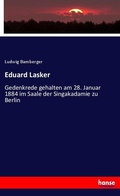 Cover: Eduard Lasker - Hansebooks