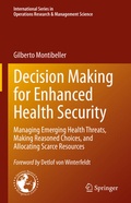 Cover: Decision Making for Enhanced Health Security - Springer