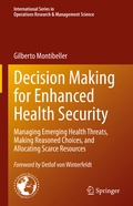 Cover: Decision Making for Enhanced Health Security - Springer