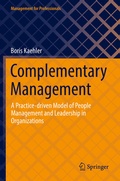 Cover: Complementary Management - Springer