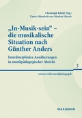 Cover: 'In-Musik-sein' - die musikalische Situation nach G&uuml;nther Anders - Waxmann Verlag GmbH