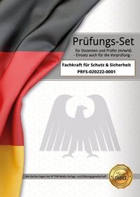 Abbildung von: Fachkraft für Schutz & Sicherheit (m/w/d) Prüfungs-Set mit versiegeltem Lösungsbogen - TPM-Media Verlags & Bildungsgesellschaft (Zweigniederlassung Deutschland)