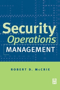 Enlarge image Cover: Security Operations Management - Butterworth-Heinemann