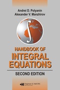 Cover: Handbook of Integral Equations - Chapman and Hall