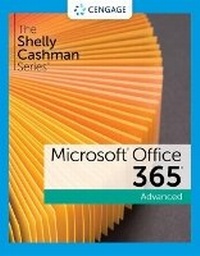 Enlarge image Cover: The Shelly Cashman SeriesA (R) MicrosoftA (R) 365A (R) & OfficeA (R) 2021 Advanced - Course Technology Inc