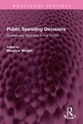 Cover: Public Spending Decisions - Routledge