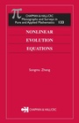 Cover: Nonlinear Evolution Equations - Chapman and Hall