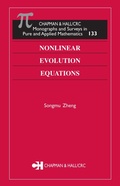 Cover: Nonlinear Evolution Equations - Chapman and Hall