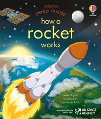 Enlarge image Cover: Peep Inside How a Rocket Works - Usborne Publishing Ltd