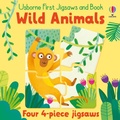 Cover: Usborne First Jigsaws and Book: Wild Animals - Usborne Publishing Ltd