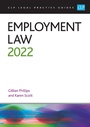 Cover: Employment Law 2022 - College of Law Publishing