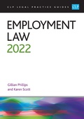 Cover: Employment Law 2022 - College of Law Publishing