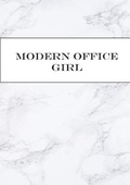 Cover: Modern Office Girl Planner - Modern Girl Publishing