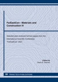 Abbildung von: FarEastCon - Materials and Construction IV - Trans Tech Publications Ltd