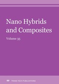 Cover: Nano Hybrids and Composites Vol. 35 - Trans Tech Publications Ltd