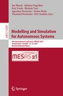 Cover: Modelling and Simulation for Autonomous Systems - Springer