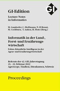 Cover: GI Edition Proceedings Band 317 Informatik in der Land-, Forst- und Ern&auml;hrungswirtschaft - K&ouml;llen