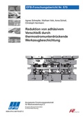 Cover: Reduktion von adh&auml;sivem Verschlei&szlig; durch thermostromunterdr&uuml;ckende Werkzeugbeschichtung - Europ&auml;ische Forschungsgesellschaft f&uuml;r Blechverarbeitung e.V. (EFB)