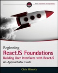 Cover: Beginning ReactJS Foundations Building User Interfaces with ReactJS - Wiley
