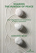 Cover: Sharing the Burden of Peace - Peter Lang Verlag