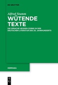 Cover: W&uuml;tende Texte - De Gruyter