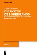 Cover: Die Poetik des &Uuml;bergangs - De Gruyter