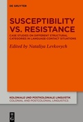 Cover: Susceptibility vs. Resistance - De Gruyter