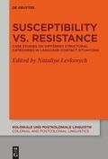 Cover: Susceptibility vs. Resistance - De Gruyter
