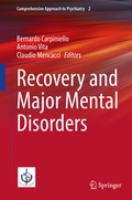 Cover: Recovery and Major Mental Disorders - Springer
