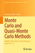 Cover: Monte Carlo and Quasi-Monte Carlo Methods - Springer