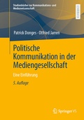 Cover: Politische Kommunikation in der Mediengesellschaft - Springer VS
