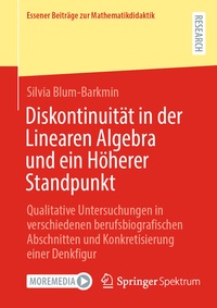 Abbildung von: Diskontinuität in der Linearen Algebra und ein Höherer Standpunkt - Springer Spektrum
