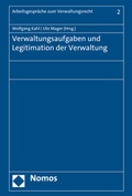 Cover: Verwaltungsaufgaben und Legitimation der Verwaltung - Nomos