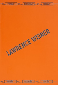 Enlarge image Cover: Lawrence Weiner - Kunstverein Ruhr