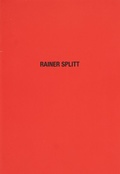 Cover: Rainer Splitt - Kunstverein Ruhr